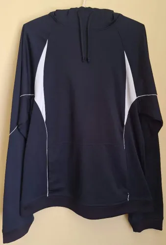 Blusão Com Capuz Canguru de Poliéster masculina GG