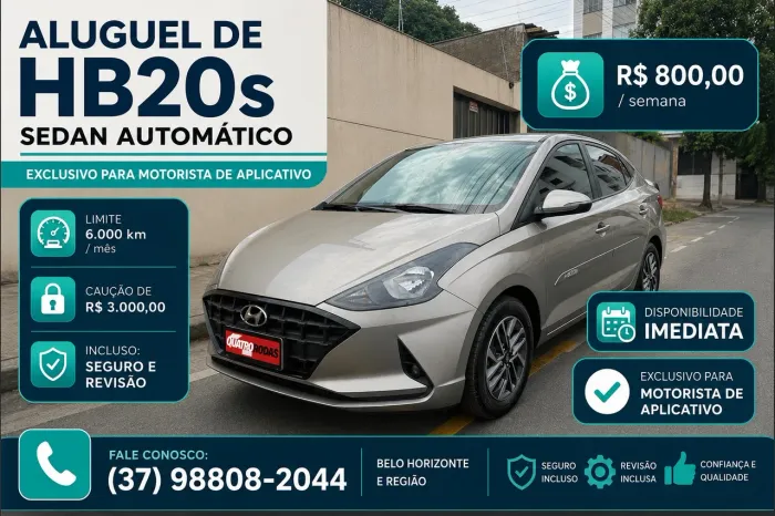 Hyundai HB20S Vision Bluelink 1.6 Flex 16V AUT 2022