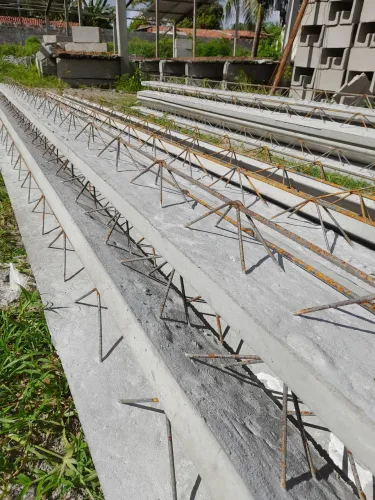 Treliças concretada 