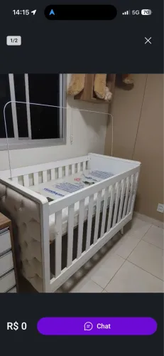 Berço passo cartão