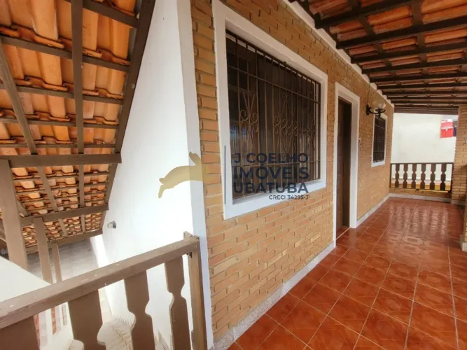 Casa disponível para locação definitiva com 2 dormitórios + 1 banheiro - Estufa I - Ubatub