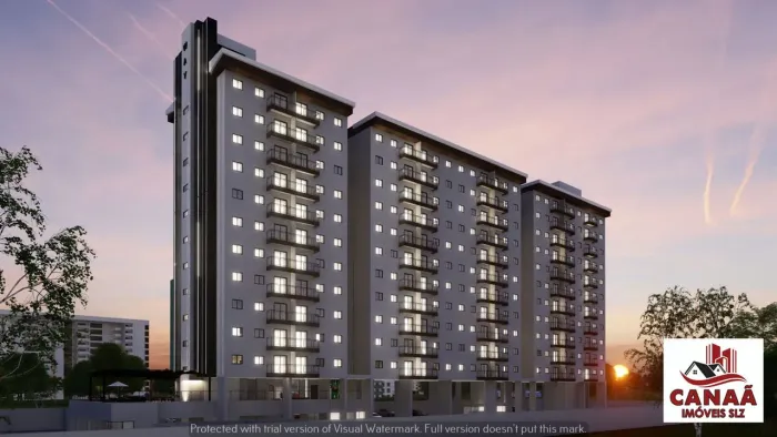 Apartamento à Venda em Turu, cond. Way - 2 quartos - 2 Banheiros - Area de Lazer
