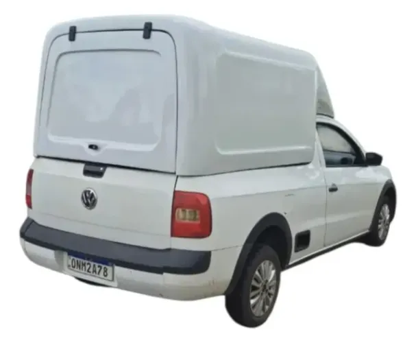 Capota Baú alto meia tampa para Saveiro.