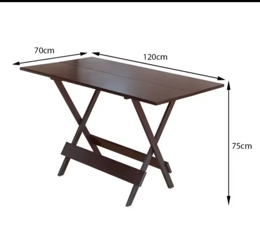 Mesa de madeira 1,20