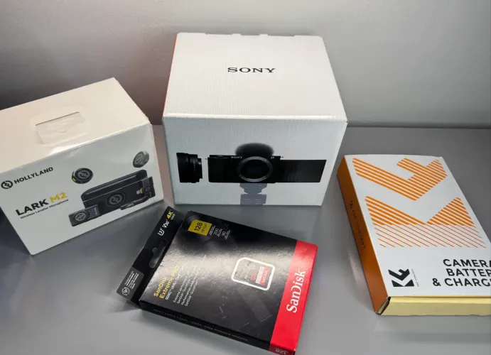 Sony Zve10 + 16-50 (Kit) Nova Frete Grátis