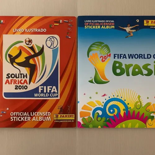 PAR Álbuns da copa completos 2010 e 2014