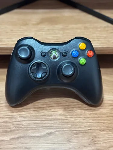Controle preto Xbox 360