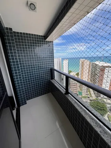 [PORTAL-PRAIA-MOB-55996] Aluguel apto Completo 2Q (1 Suíte) | Varanda Vista Mar  Portal da