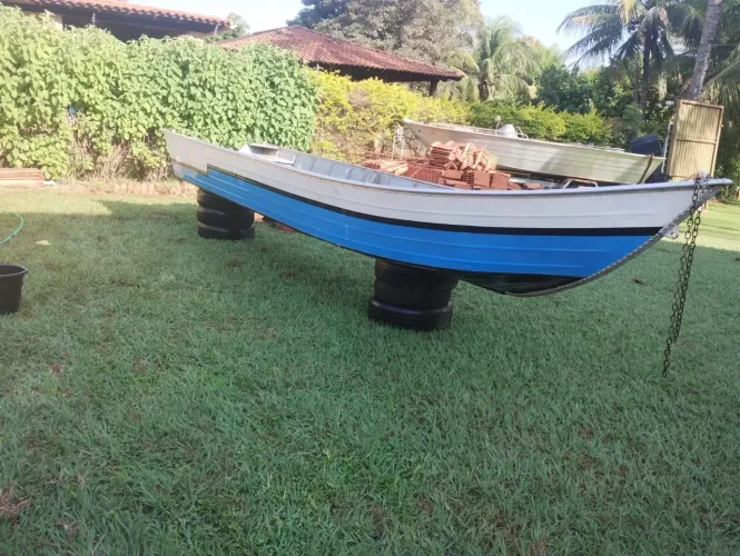 Barco Alumínio 6m Borda Alta