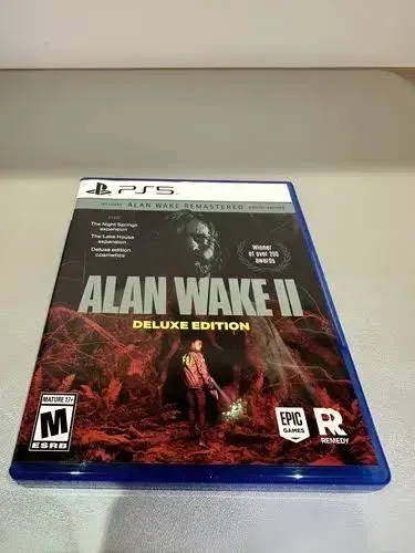 Alan Wake 2 ps5 Deluxe Edition