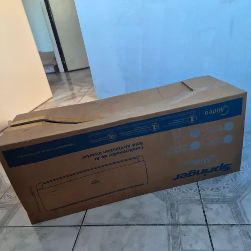 ? AR-CONDICIONADO MIDEA SPRINGER 12.000 BTUs INVERTER - NOVO NA CAIXA! ?