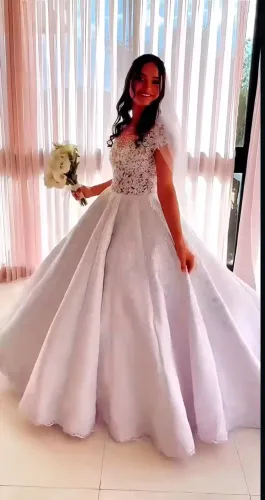 Vestido BÁRBARA MELO - Madelyne Shine New