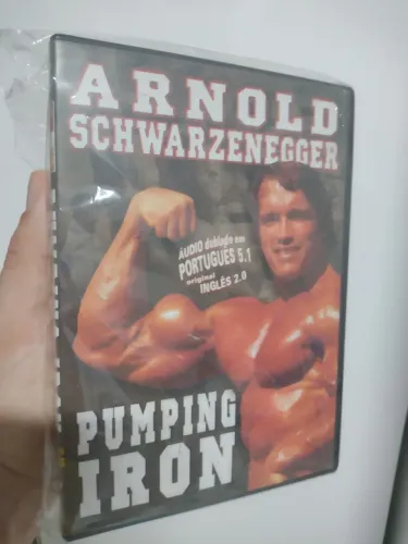 DVD Pumping Iron O Homem dos Músculos de Aço