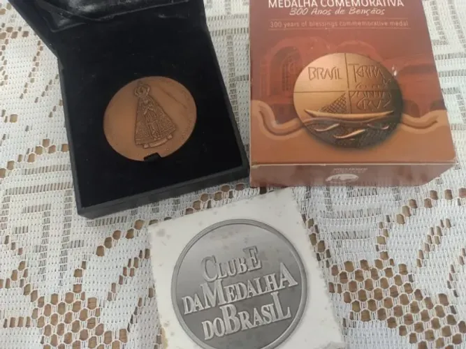 Medalha Comemorativa 300 anos Nossa Senhora Aparecida