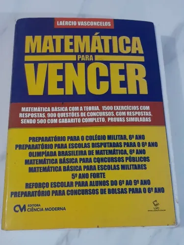 Livros de matemática 