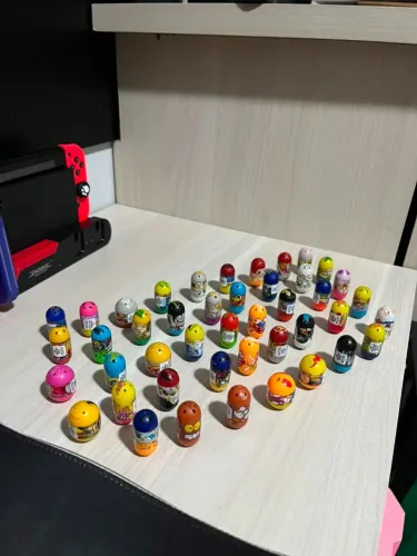Lote Coleção Mighty Beanz (Feijões Mágicos) - 41 Unidades!