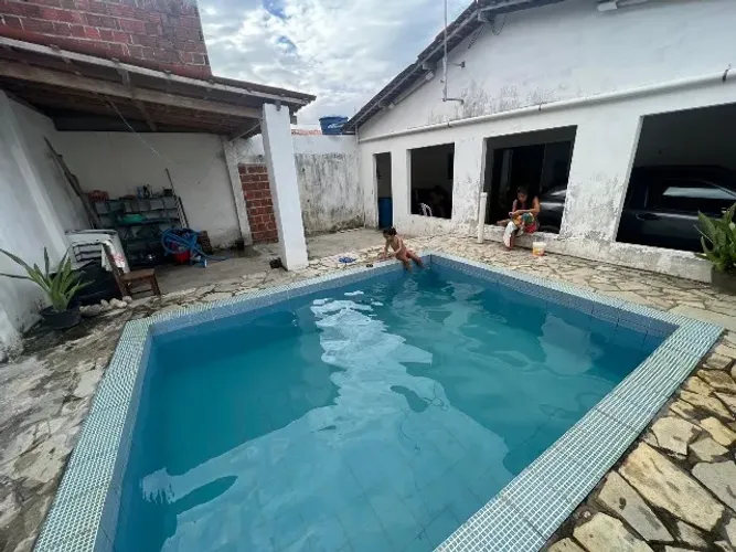 Vendo casa de praia com piscina e garagem  em ACAU diviza pernambucano e Paraíba 