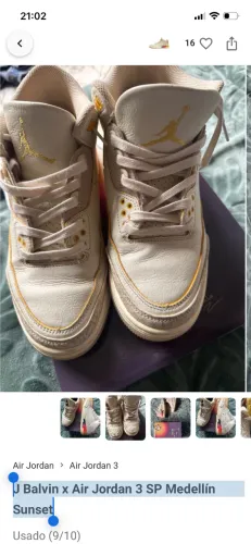 J Balvin x Air Jordan 3 SP Medellín Sunset