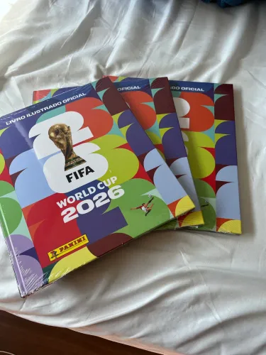 Álbum Copa do Mundo 2026 Capa Dura Tradicional Novo