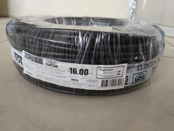 Cabo Elétrico 16mm peça