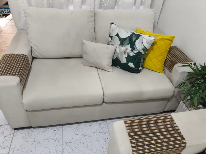 Conjunto de sofá 3 e 2 lugares