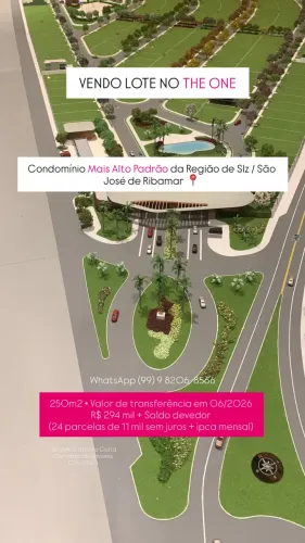Lote no The One - Condomínio Alto Padrão região do Araçagy