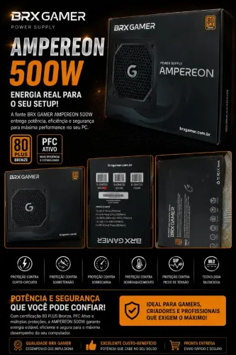 Fonte BRX 500w