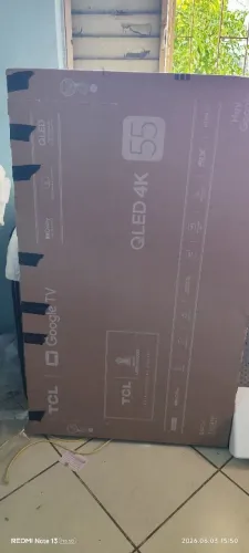 Smartv TLC 55 P7K 55 Polegadas 4K TV nova com duas semanas de uso