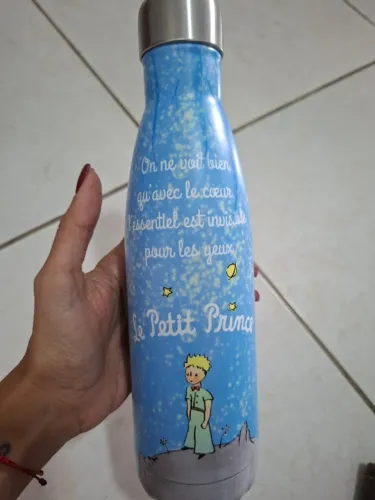 garrafa pequeno principe em francês, comprada em paris - le petit prince