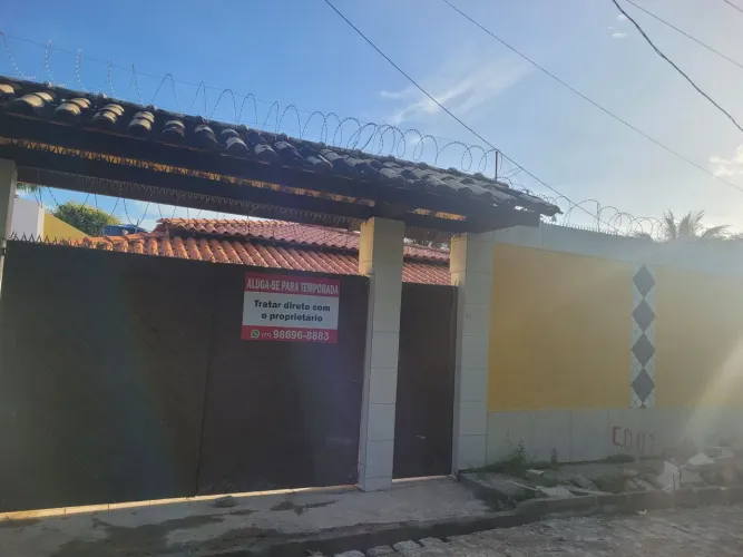 CASA AMARELA 3M - LINDA CASA PARA VERANEIO - PRAIA DA CONCEIÇÃO , VERA CRUZ/BA