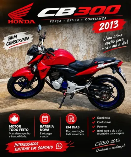 Moto bem conservada