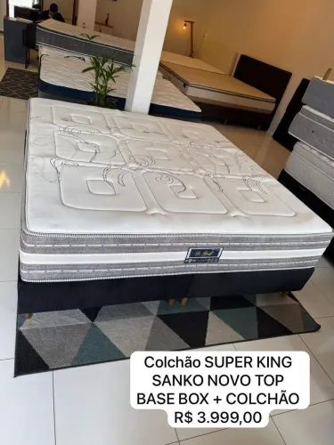 SUPER KING - bases e colchão - entregamos 