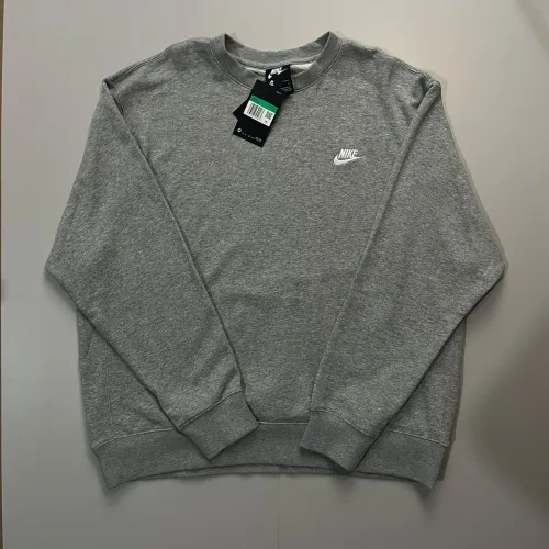 Moletom Nike Club (Cinza)