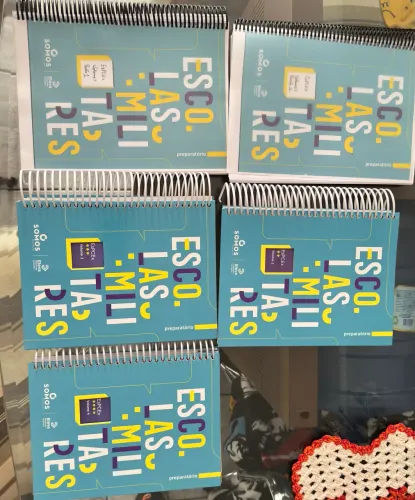 LIVROS PREPARATÓRIO MILITAR