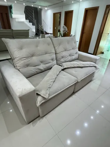 Sofá 4 lugares retrátil