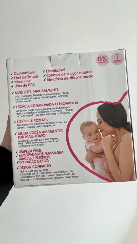 Bomba Manual Tira Leite Materno Amorável