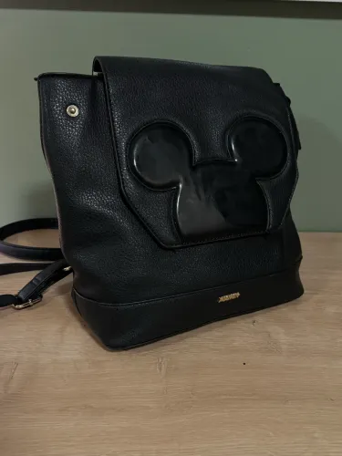 bolsa/mochila de couro personalizada do Mickey Mouse