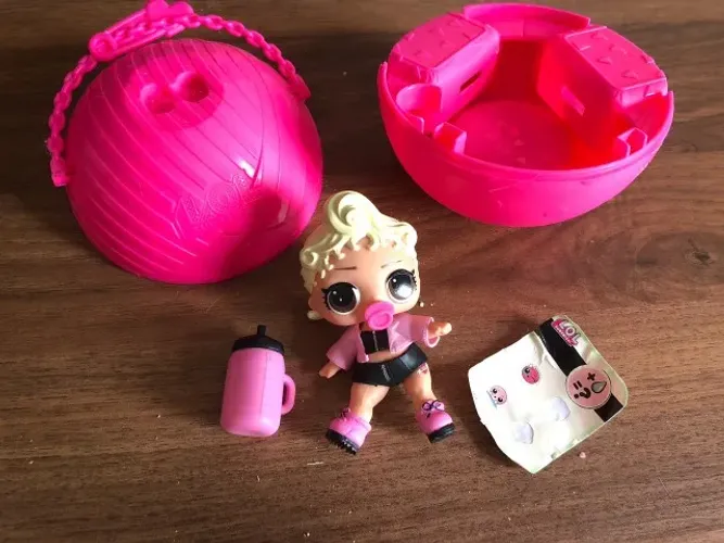 Boneca LOL Surprise original, Pink Baby - Série 2