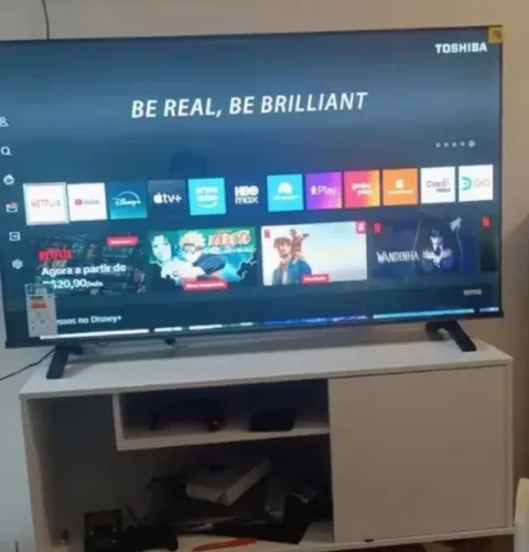 ?Smart TV DLED 50 4K Toshiba VIDAA 3HDMI 2USB Wi-Fi