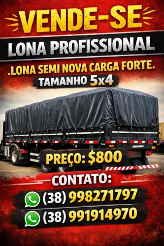 Lona profissional carga forte