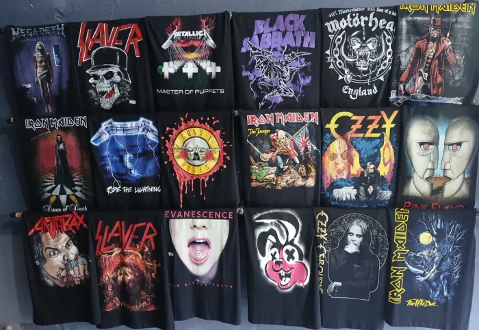 Camisas de Bandas de Rock - Consulado do Rock