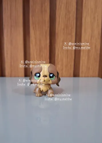 Littlest Pet Shop Original cachorro São Bernardo #1940 Brinquedo Colecionável