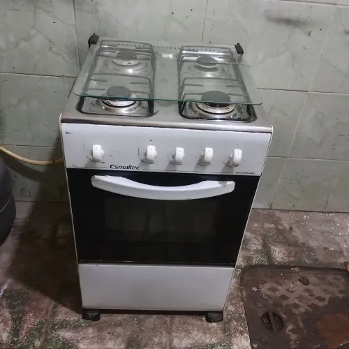 FOGÃO ESMALTEC MANUAL PERFEITO ESTADO FUNCIONANDO PERFEITAMENTE TESTO NA HORA