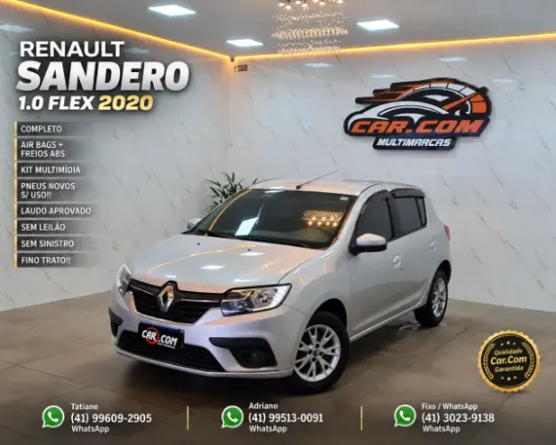 Renault Sandero Life Flex 1.0 12V 5P Mec. 2020