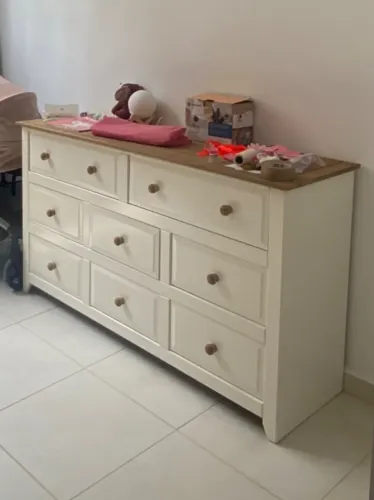 Cômoda madeira maciça 140cm