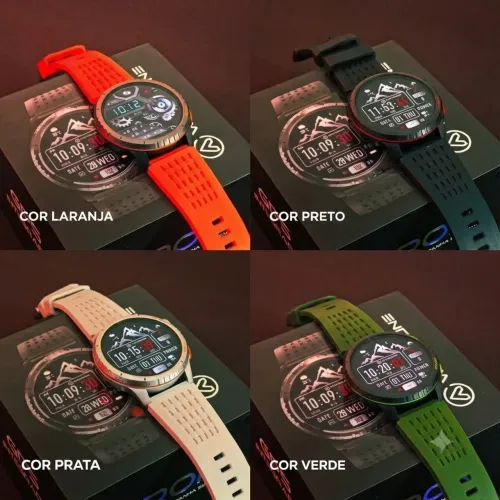 Smartwatch kron wearzone GPS Integrado