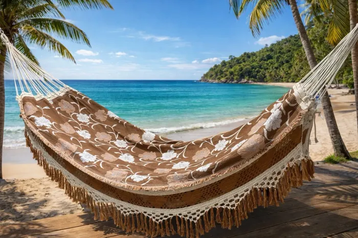 Redes de descanso de luxo na promoção