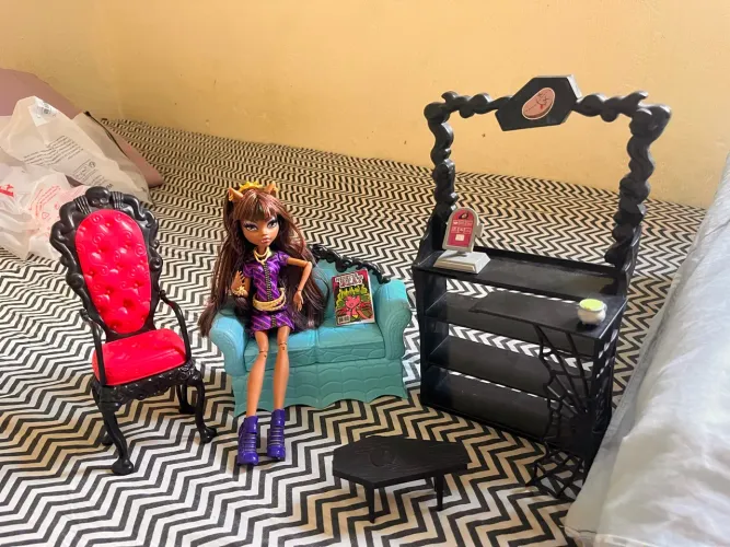 Clawdeen Coffin Bean e Playset Monster High