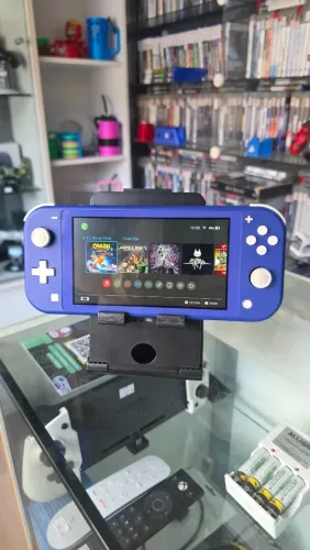 Nintendo Switch Lite D3sbl0qu34d0, aceito seu usado de entrada e cartões até 18x