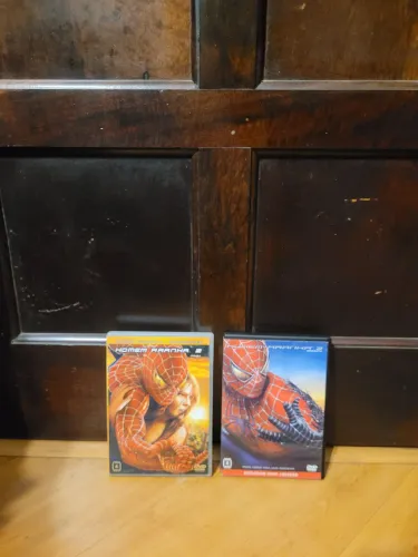 Vendo kit de Dvds Homem Aranha 2/3